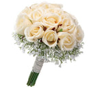 Wedding Bride Holding Flowers Romantic Wedding Colorful Gypsophila Bride 'S U2K9