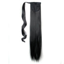 Ponytail Hair Extension Tail Hairpiece Long Straight Synthetic Women'S Hair