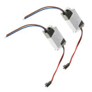2 Pcs LED Ceiling Panel Spot Light Driver Transformer Power Supply 8-12W