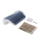Cat Corner Scratching Rubbing Brush Pet Hair Removal Massage Comb