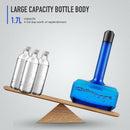 Big Capacity 1.7L Portable Sport Gym Workout Travel Drinking Large Hammer S