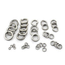 Durable 260Pcs Wear-Resistant Stainless Steel Washer Spring Pad Classifi ACC