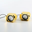USB 2.0 Notebook Speakers Wired Stereo Mini Computer Speaker for Desktop La E2U6