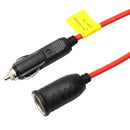 3.6M Accessory Extension Cable Car Power Adapter Vehicle With Fuse Tyre Inflator
