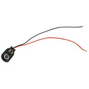10pcs PP3 MN1604 9V 9 Battery Holder Clip Snap On Connector Cable Lead Blac