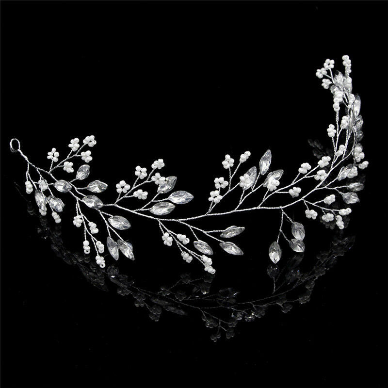Crystal Headbands Wedding tiaras Crowns Bridal Hair Jewelry Hair AccessoriesR^i