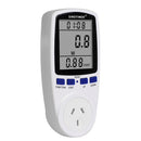 Plug in Power Meter Electricity Analyzer LCD Screen Monitor Voltage Wattmeter AU
