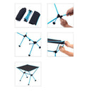 Aluminium Alloy Camping Foldable Table Tavel Picnic Portable Desk Orange