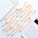 Bone Shape Ballpoint Stationery Novelty Writting Supplies Writing Pen Q1E2
