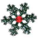 3pcs Christmas Tree Snowflake Bell Enamel Brooch Pin Badges for Clothes Bag J5P1
