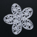 4 Pcs Flowers Metal Cutting Dies Stencils For DIY Scrapbooking Paper Card Craft