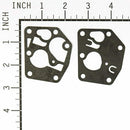 2Pcs Carburetor Diaphragm Gasket Kit For: 495770 795083 Carburetor H3Q9