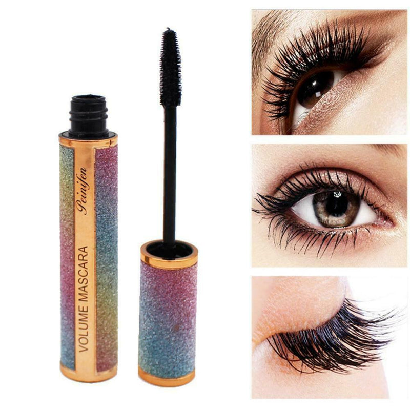 Starry Sky Mascara Waterproof Mascara 4D Fiber Silk Eyelash Natural
