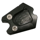Motorcycle Side Kickstand Pad Enlarger for Vespa GTS GTV 300ie 3Vie Black