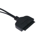 7+15pin SATA to USB 3.0 Drive Converter Adapter Cable for 2.5inch HDD SSD