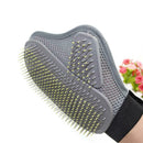Pet Dog Cat Palm Shape Grooming Bath Brush Comb Massage Hair Rubber Glove