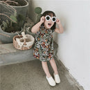 Baby Kids Boys Girls Flower UV400 Sunglasses Round Goggles Glasses Gift