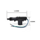 12V Universal Car Doors Central Lock Kit with Actuator Four Door Single Con