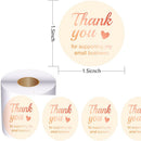 500 Pcs/roll  Thank you Stickers Seal Labels Wedding Party Decoration Sticke Hn