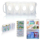 4 Pack Beer Soda Can Holder Storage Organization Fridge Rack Plastic Spa TPN