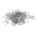 100 Pcs/Set Precut Wave Flat Hot Staples 0.8mm For Plastic Stapler Repair Welder