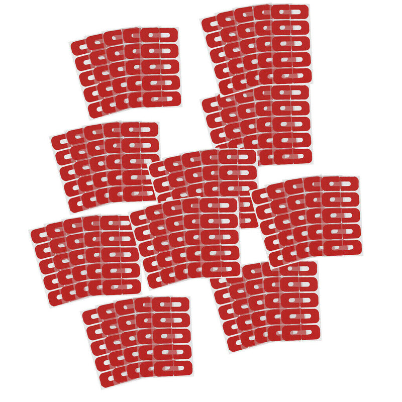 50 Pieces Soft Latex Nail Polish Protector Spill-proof Stickers Manicure Anti