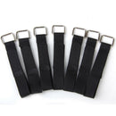 10 Nylon Cable Ties Resuable Straps Plastic Buttons Hook Loop Tapes Buckles