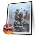 Diamond Painting Old Man on Dragon 5D Full Round Rhinestone Picture 30x40cm
