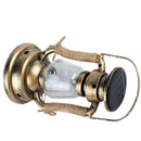 Solar LED Hanging Light Retro Metal Candle Lantern Outdoor Garden Decor Lamp