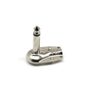 10pcs 1/4" 6.35mm Mono TS Right Angle Guitar Plug Flat Male Connector