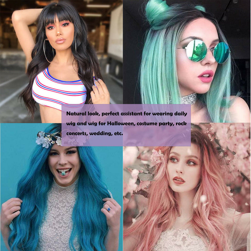 Professional Nylon Wig Stocking Liner Cap In Coffee Breathable for Women Men