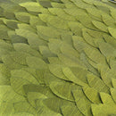 1 x Leaf-Pattern Satin Pillow Case Cover for Sofa Cushion Car/Bed Pillow 43