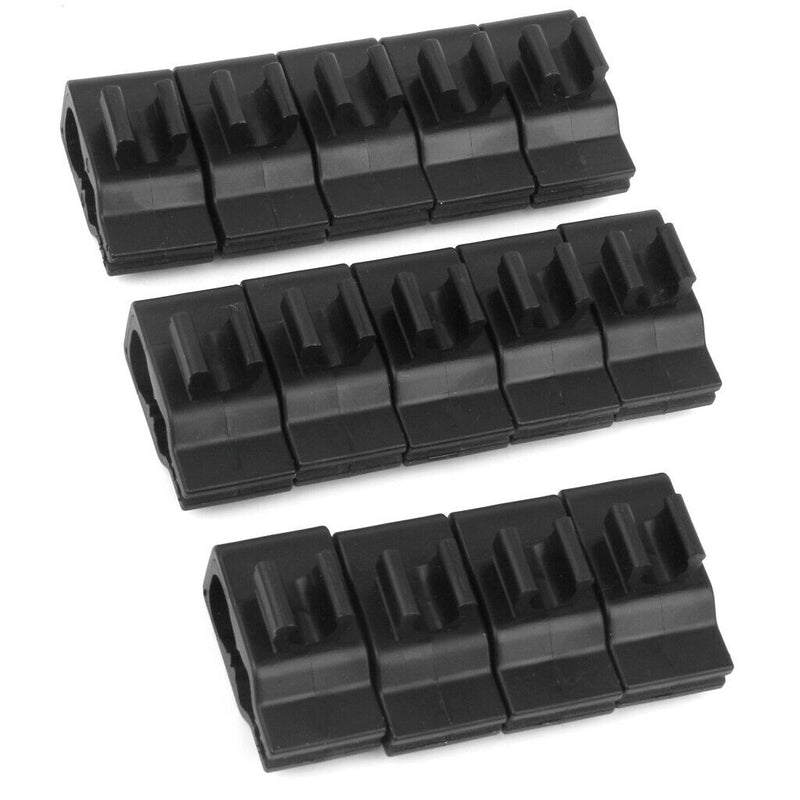 14pcs Golf Bag Clip On Putter Clamp  Keeper Ball Marker Black