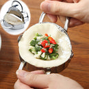 Stainless Steel Wraper Dough Presser Dumpling Pie Mould Maker Pastry Kit