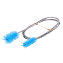 Flexible Double Ended Tube Filter Pump Hose Brush 155cm for Aquarium R7P7