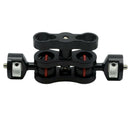 Double Ballhead Articulating Magic Arm W/ 1/4" Thread Screw Monitor Bracket