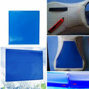Motorcycle Seat Gel Pad Comfortable Soft Cushion Shock Absorption Mat Blue