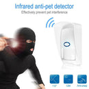 CT70 Outdoor Waterproof Wireless Alarm Infrared Detector Anti-Pet Sensor