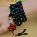 6mm Tibetan Sandalwood Buddhist Buddha Mala Bracelet Necklace 216 Prayer Be H7H9