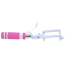 Mini Self-photo Selfie Stick Expandable Folding Handheld Holder for Cell Ph