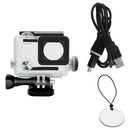 Outdoor Sports Waterproof Housing USB Charging For GoPro Hero 4 3+ Black Camera