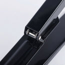 2X(Black Good Quality Heavy Duty Long Arm Metal Stapler 20 Sheets Capacity