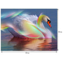 Drill Swan Lake 5D Diamond DIY Painting Home Decor Cross Craft Stitch