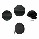 Black Storage Case Bag Portable EVA Carrying Hard Box Earphone Headphone Pouch
