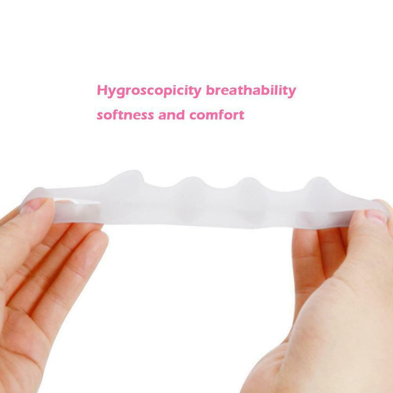 2pcs Toe Corrector SEBS Toes Separators Align Overlapping Toes Correction