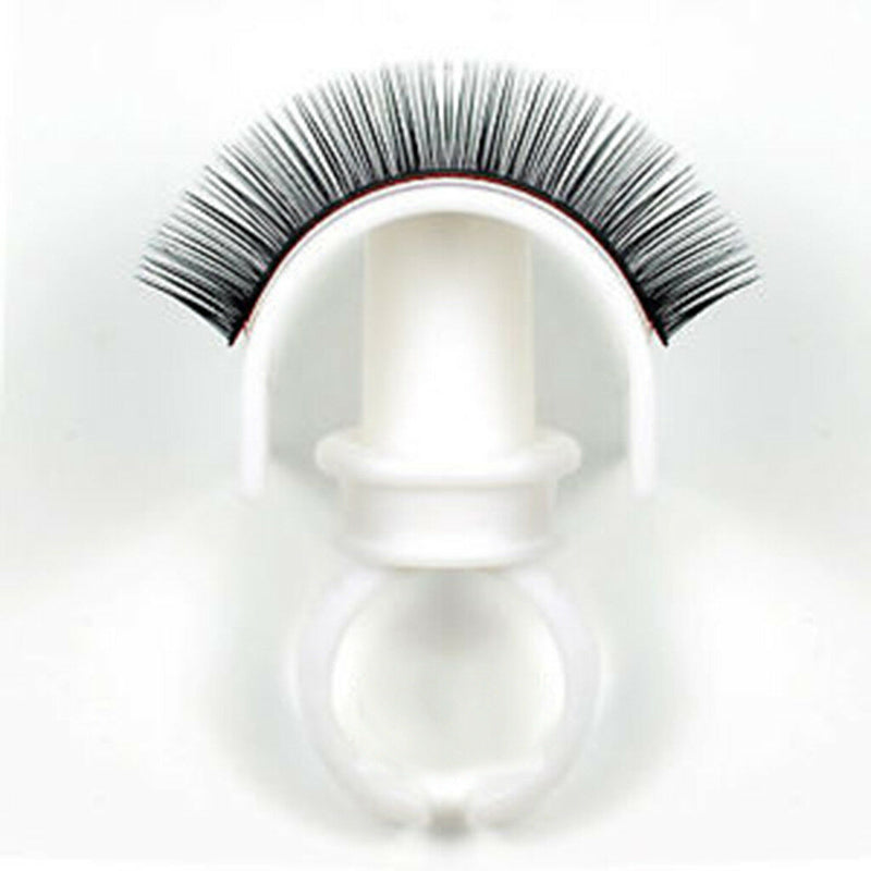 1Set Lash Strip Pallet Glue Ring Perfect for Volume Fans Eyelash Extensions
