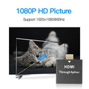 1 in 2 out 1080P HDMI Splitter for Monitor Projector Male to Female Adapter