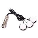 Transducer Endpin Plug Pickup for Acoustic Folk Classical Guitar Parts 1/4inch