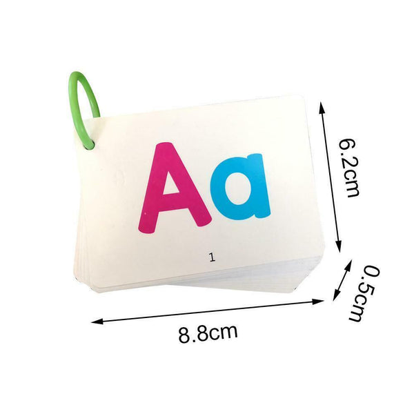 Alphabet Cards A-Z Kids Toddlers Preschool Early Learning Resource Sen New