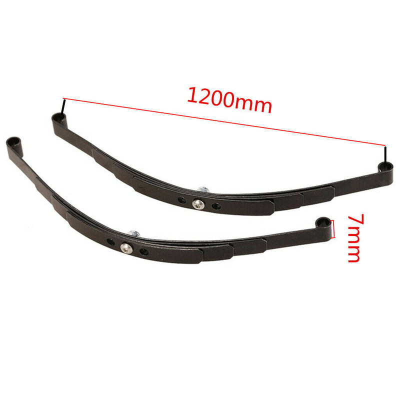 RC Crawler Leaf Spring Suspension Steel Set Trail Shackle for 1/10 RC HSP HPI